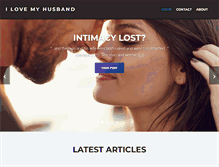 Tablet Screenshot of ilovemyhusband.org